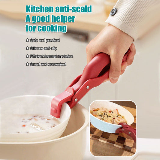 ✨Compre 1 y obtenga 1 gratis✨Clip multiusos para soporte de cuenco antiescaldaduras para cocina