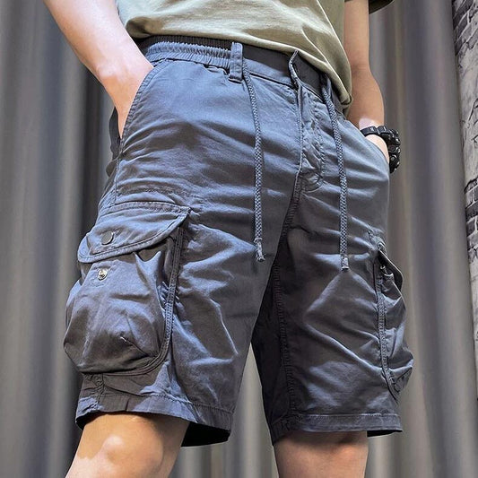 🎁Pantalones cortos tipo cargo informales para senderismo al aire libre para hombre (49 % de descuento)