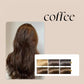 Loción para teñir el cabello con extracto de plantas