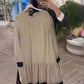 💕 Vestido elegante de lunares - nueva colección, corte holgado de lunares 👗