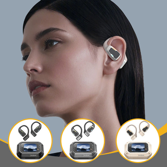 🔥53% de descuento🔥Auriculares intrauditivos Bluetooth con pantalla táctil a todo color